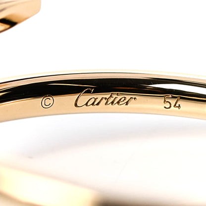 Cartier 18K Yellow Gold Small Juste Un Clou Ring 54 7 3 of 5