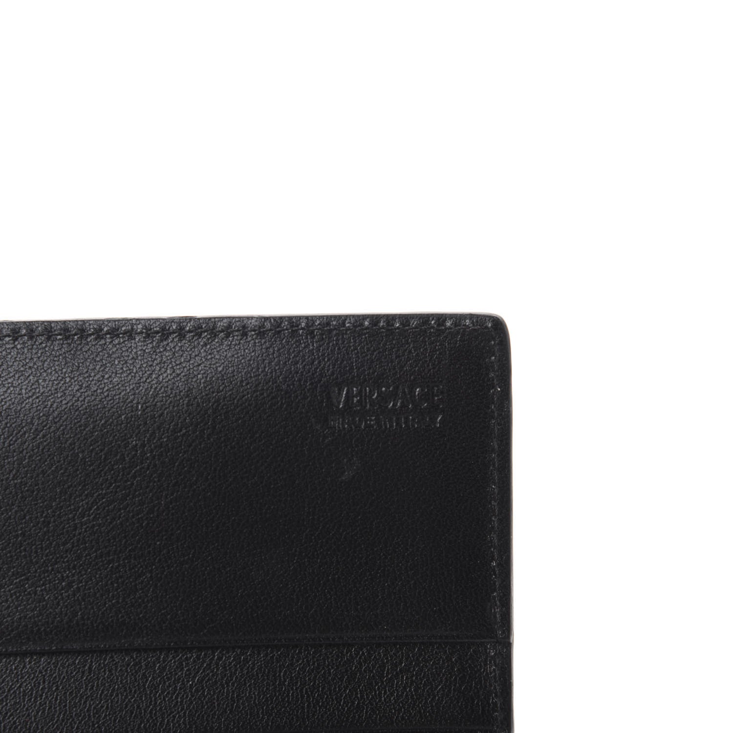Versace Jacquard Medusa Crossbody Wallet Black 8 of 9
