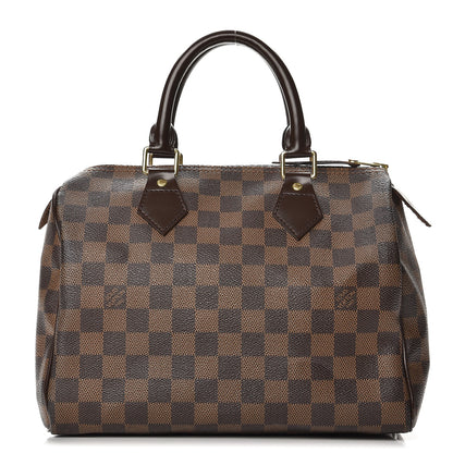 Louis Vuitton Damier Ebene Speedy 25 1 of 12