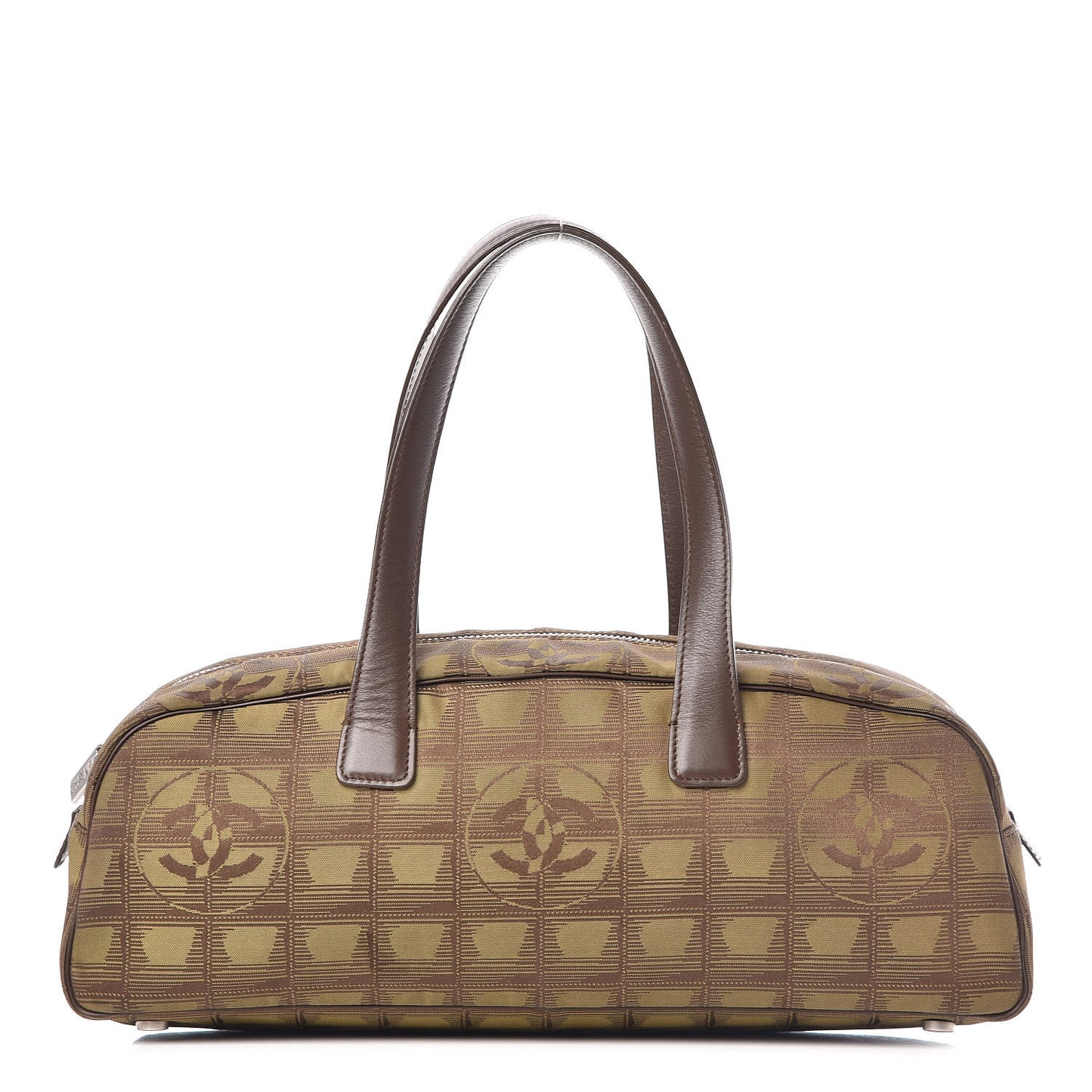 Nylon Travel Bowler Brown