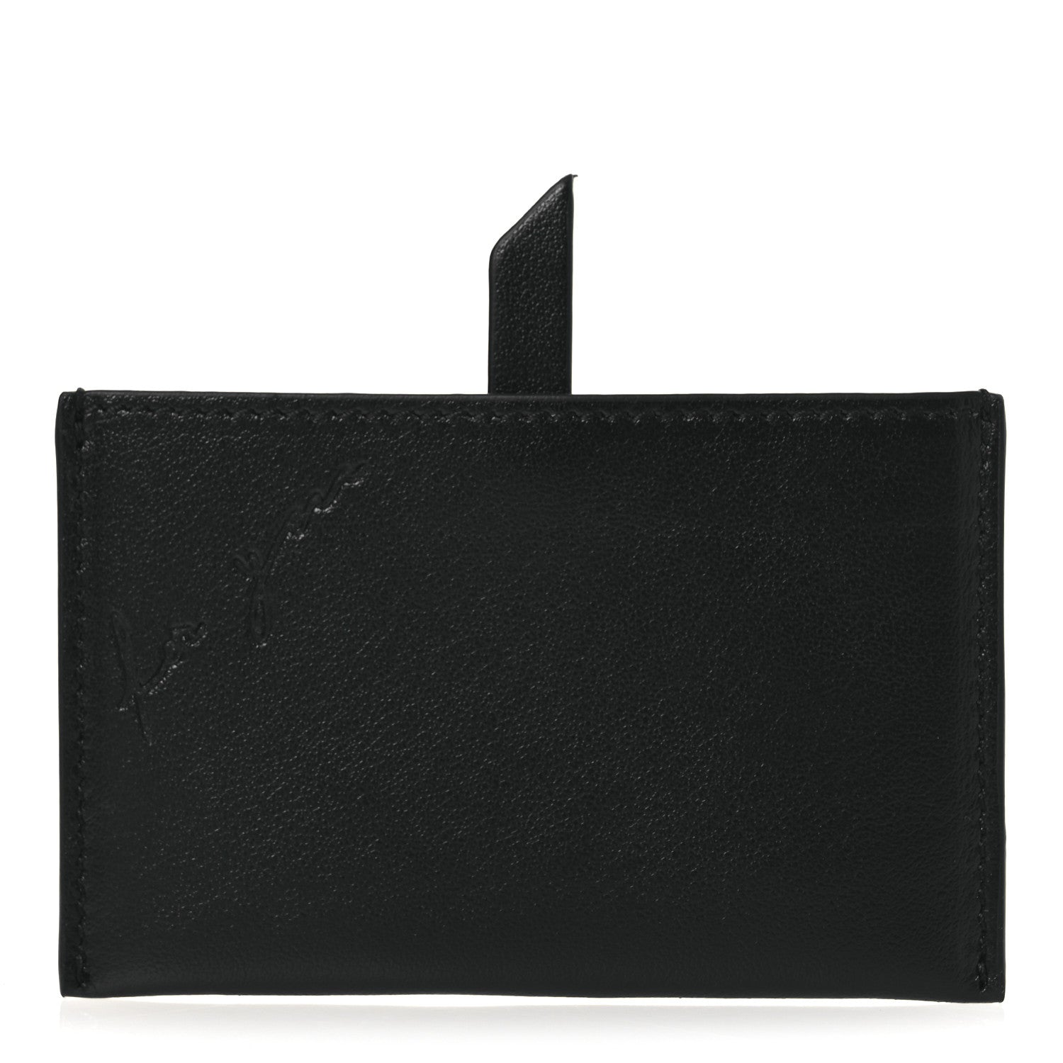 Saint Laurent Smooth Calfskin For You Mirror Card Case Black 1 of 8