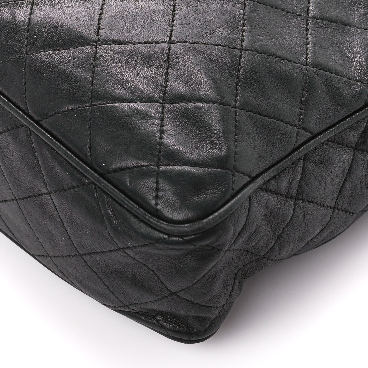Chanel Lambskin Quilted Tassel Camera Case Black 11 of 12
