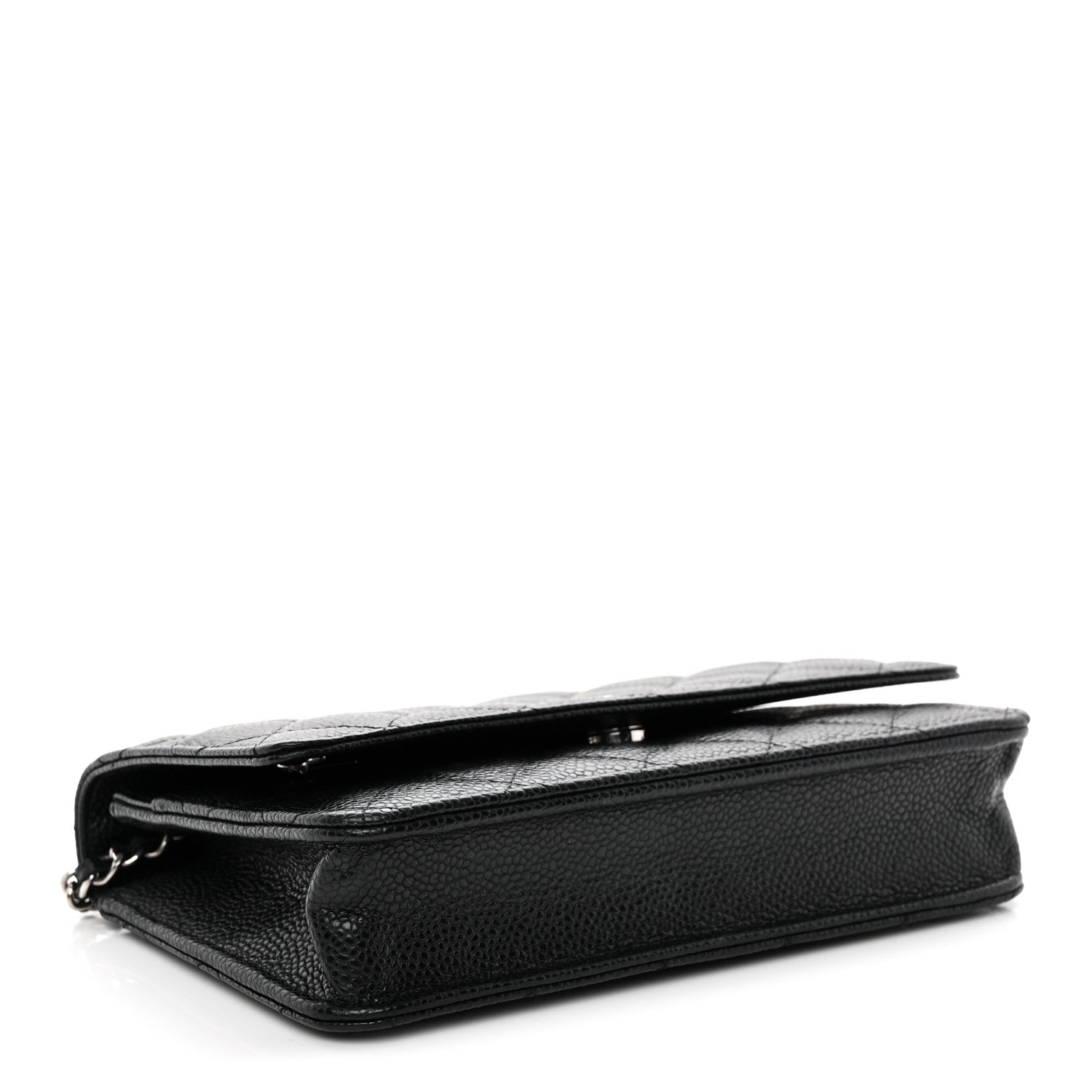 Chanel Caviar Quilted Wallet on Chain WOC Black 4 of 12