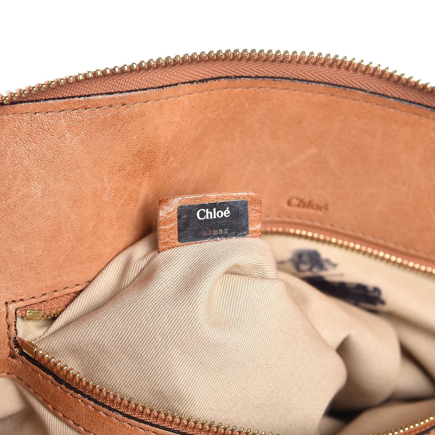 Lambskin Large Heloise Satchel Gazelle