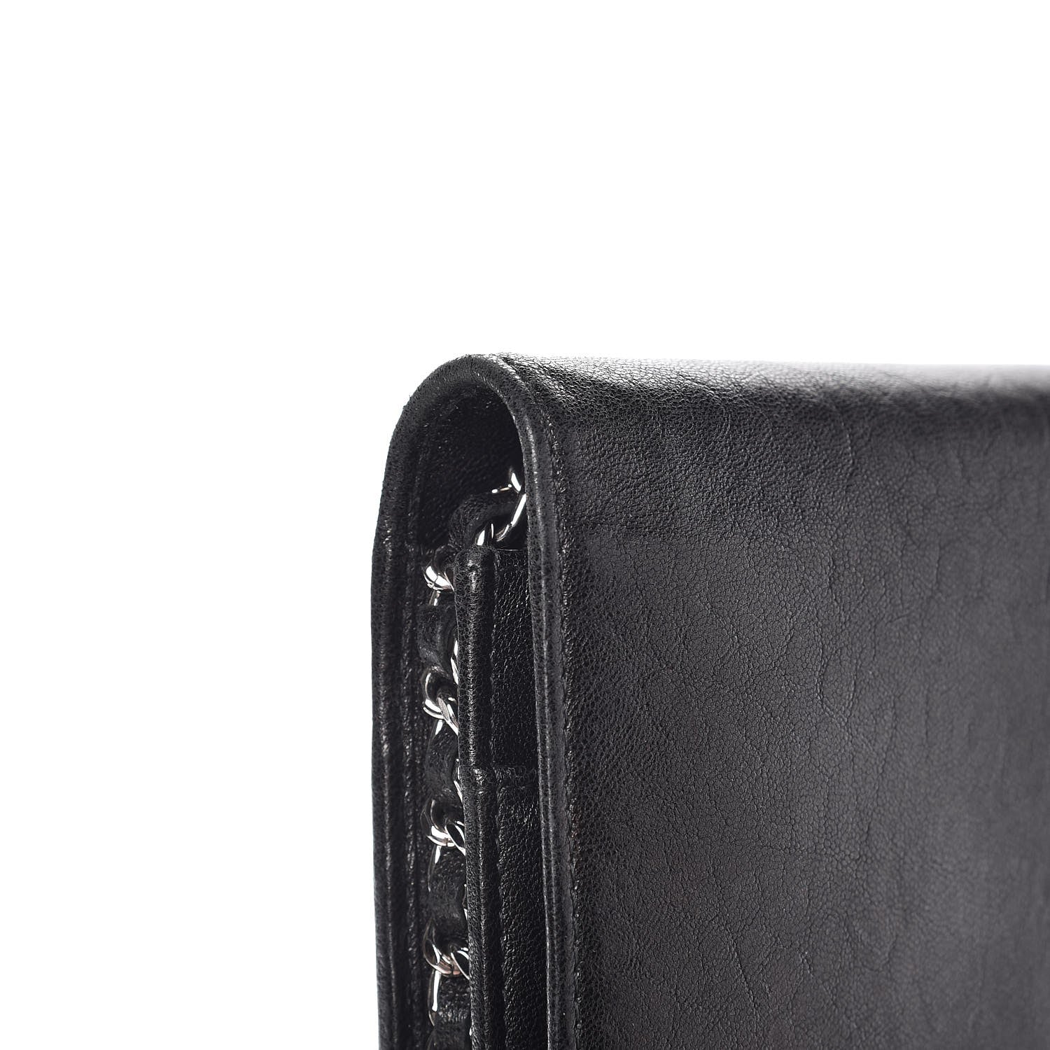 Chanel Goatskin Wallet on Chain WOC Black 14 of 15