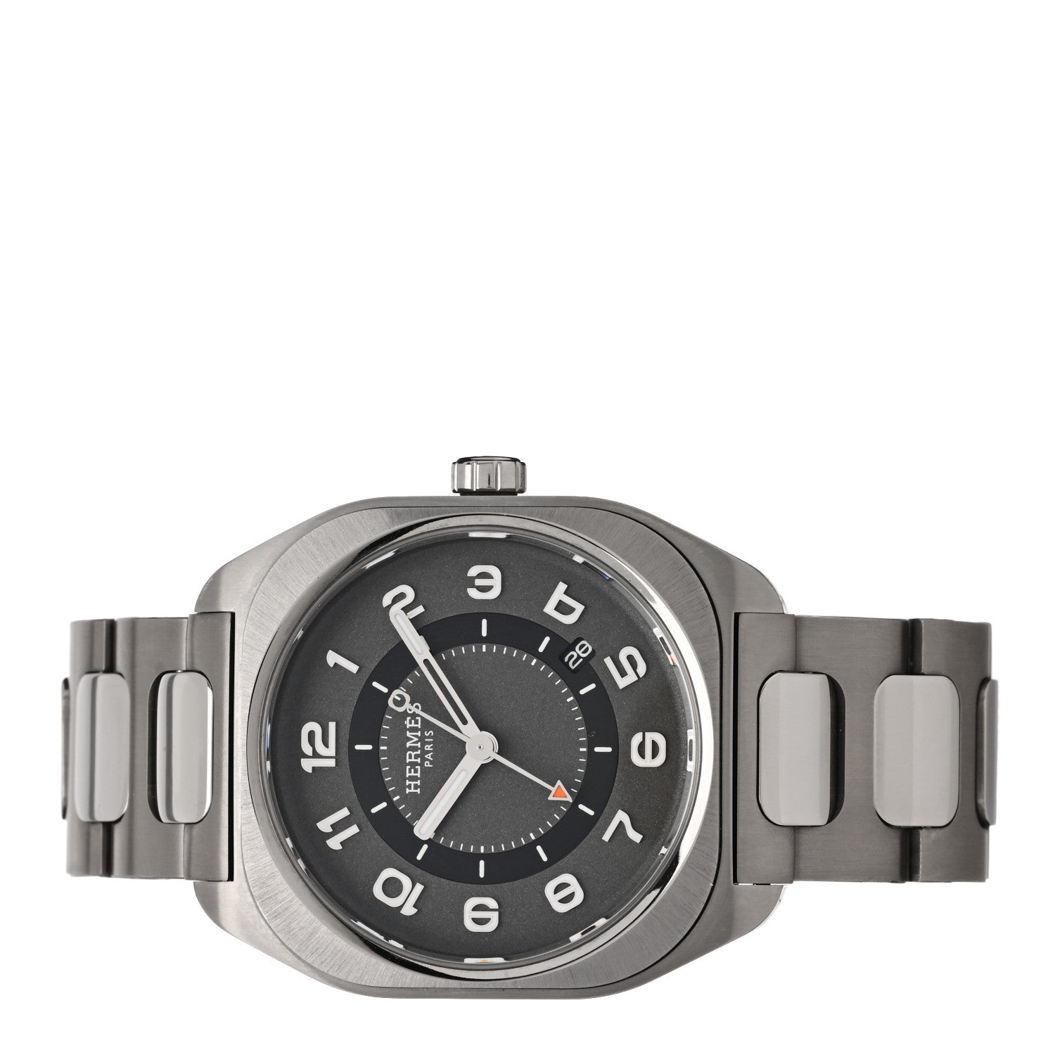 Hermes Titanium 39mm H08 Automatic Watch 2 of 5