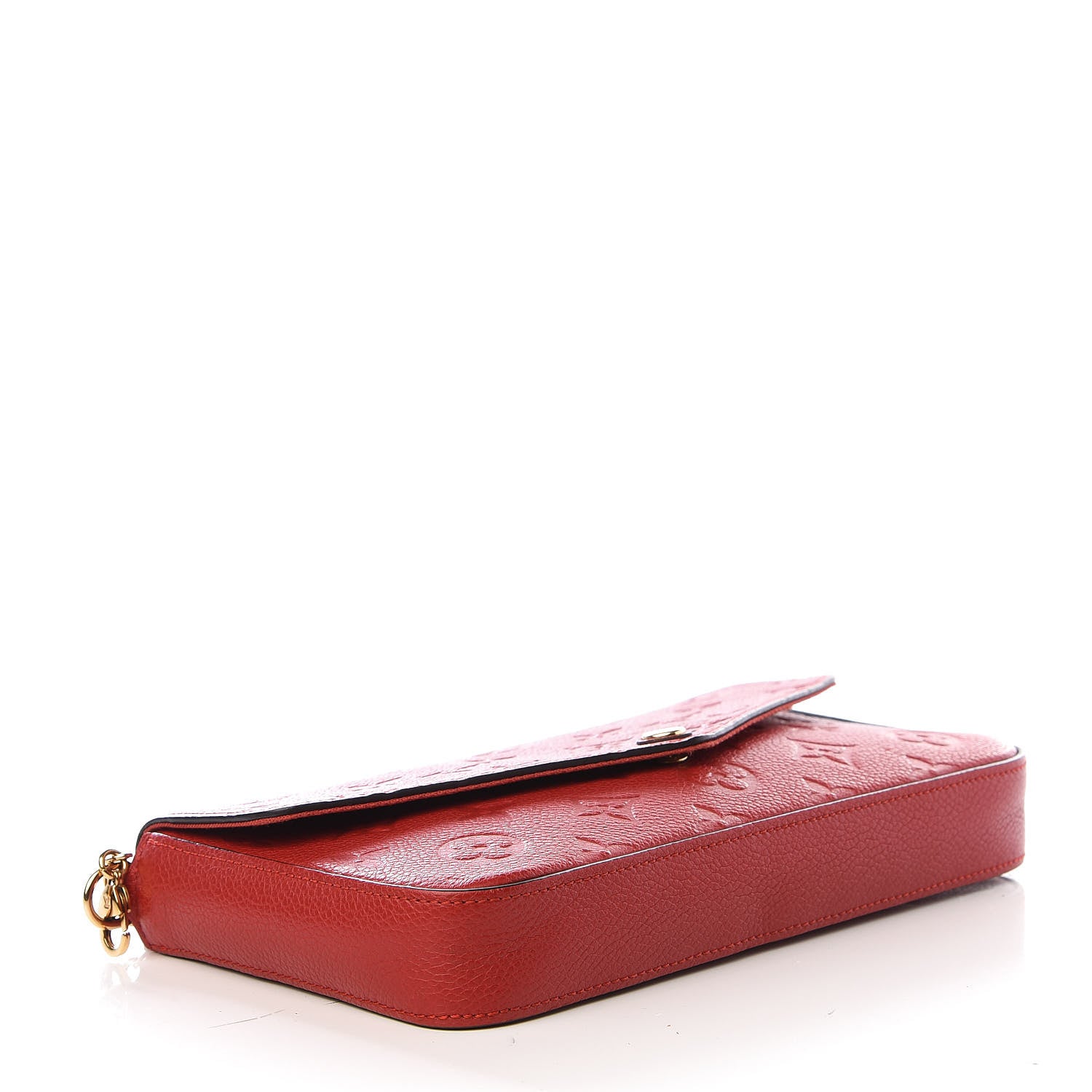 Louis Vuitton Empreinte Pochette Felicie Chain Wallet Cherry 3 of 9
