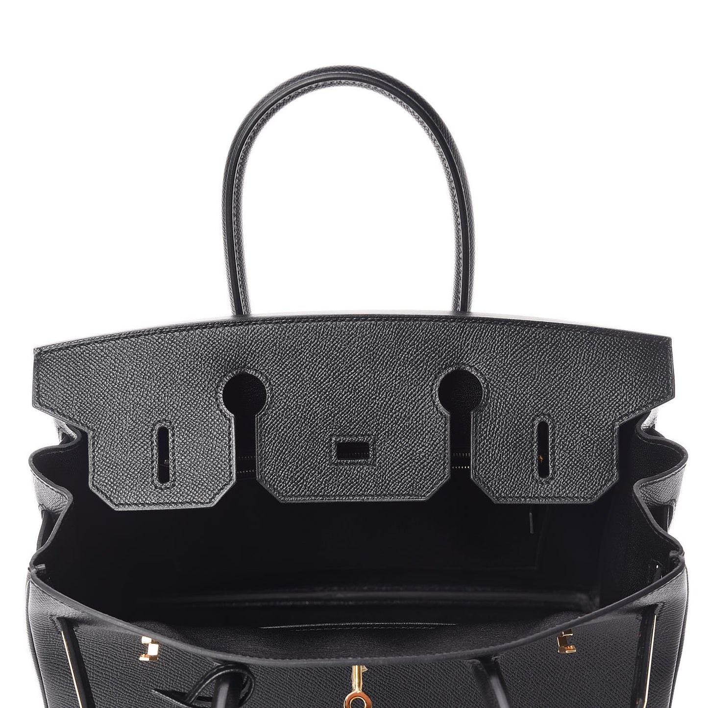 Epsom Birkin 30 Black