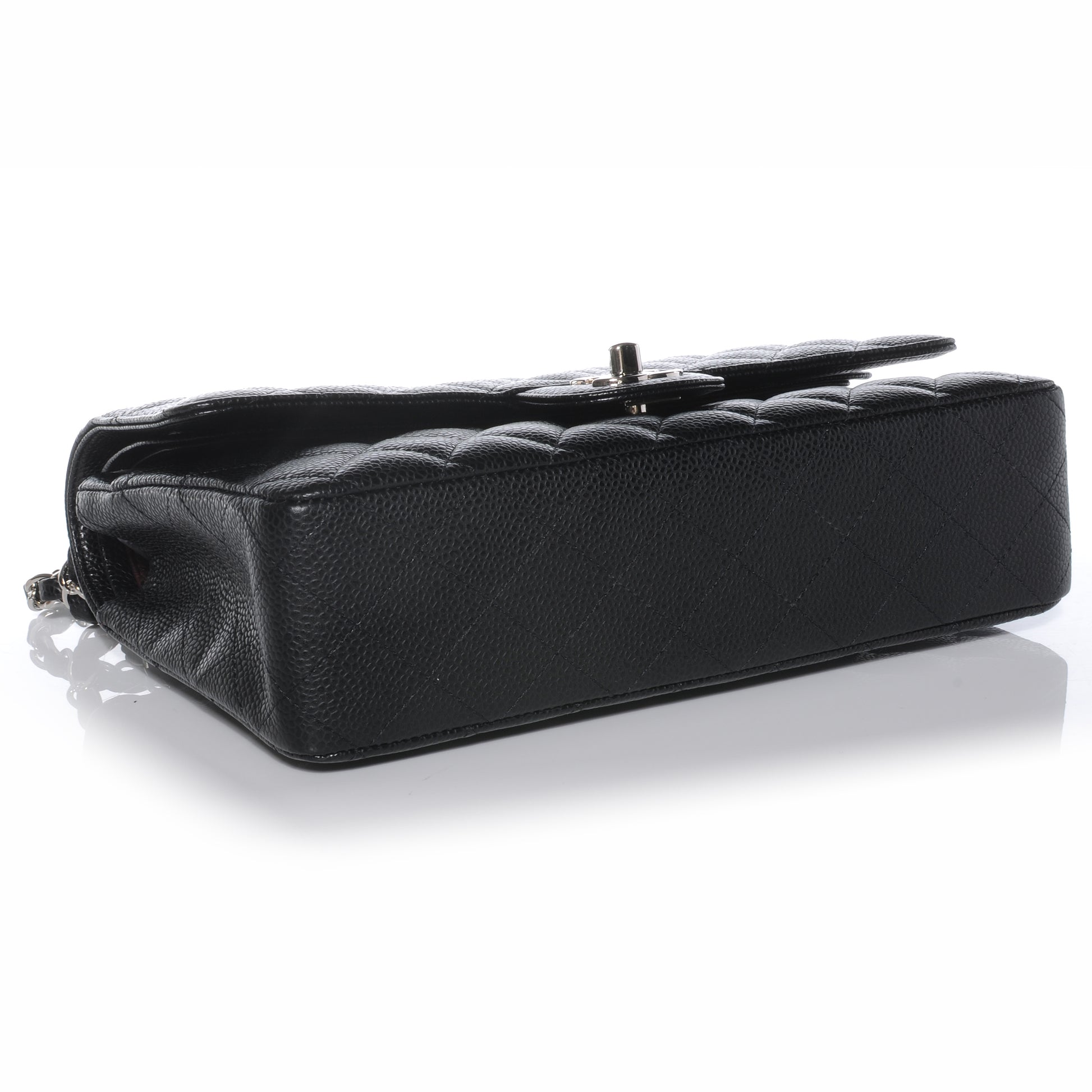 Chanel Caviar Quilted Medium Double Flap Black 4 of 8