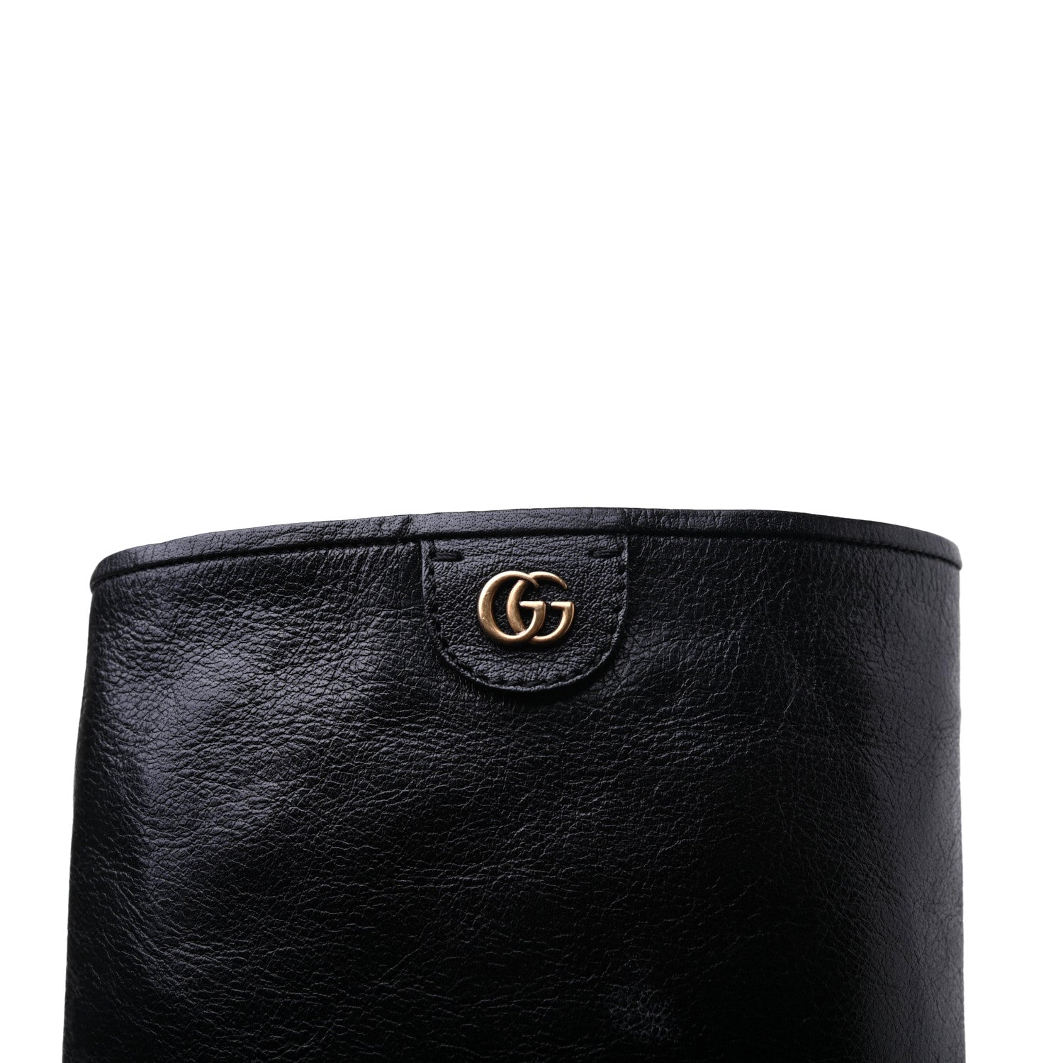 Gucci Calfskin Piuma Lux Energy High Boots 36 Black 8 of 20