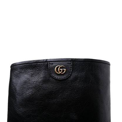 Gucci Calfskin Piuma Lux Energy High Boots 36 Black 8 of 20