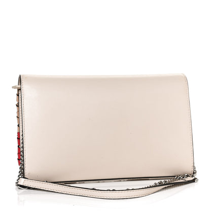 Fendi Vitello Liberty F is Fendi Whipstitch Bow Wallet On Chain Camelia Multicolor 3 of 10