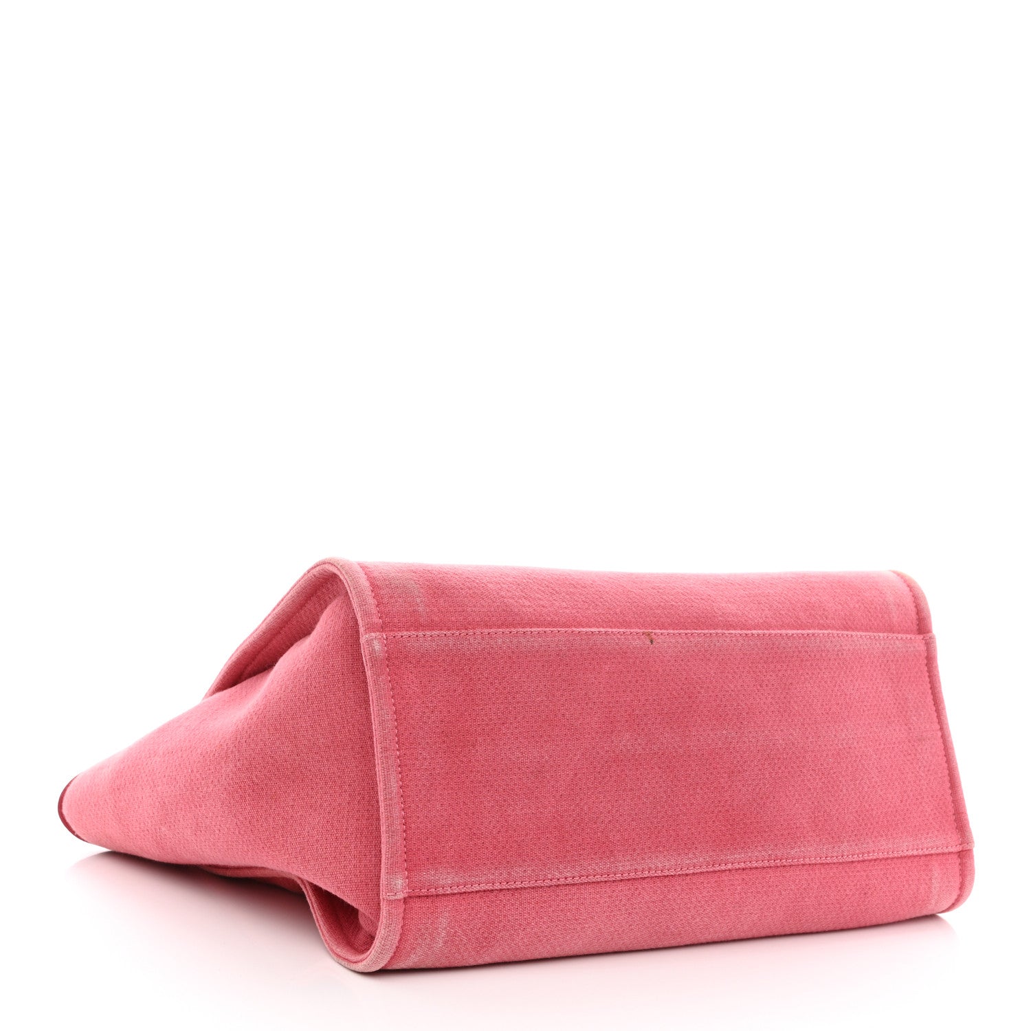 Chanel Canvas Medium Deauville Tote Red 3 of 11