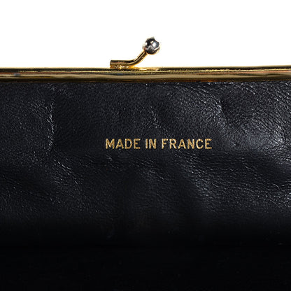 Chanel Lambskin Quilted Wallet Black 7 of 8