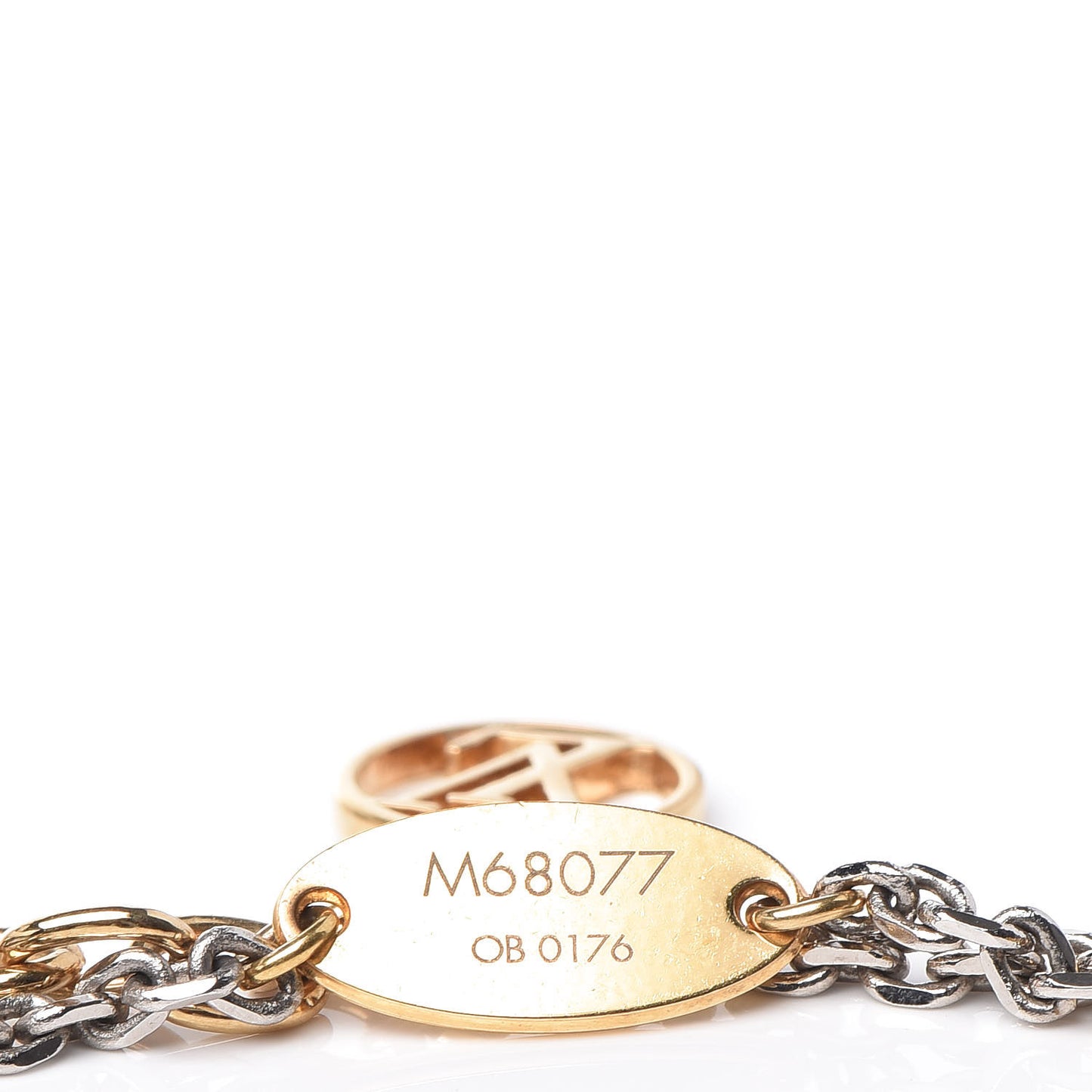 Logomania Bracelet Silver Gold