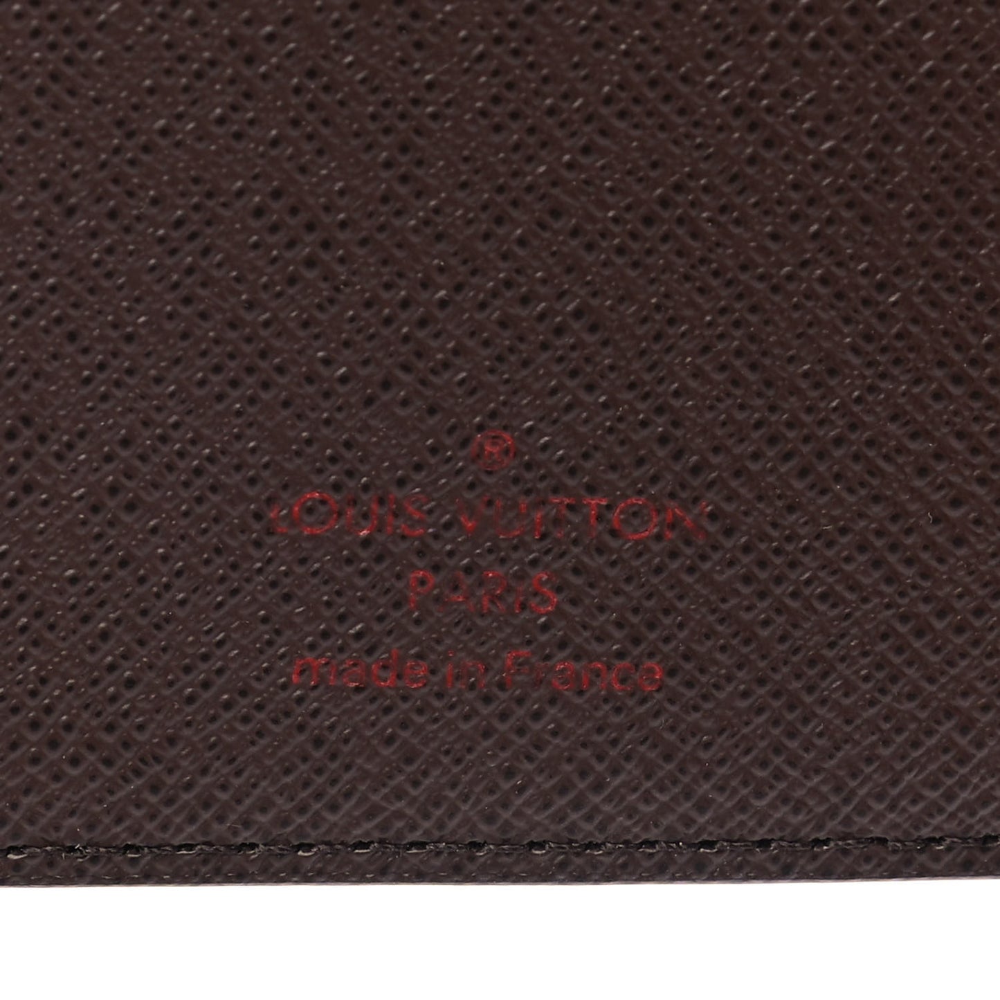 Damier Ebene Small Ring Agenda Cover