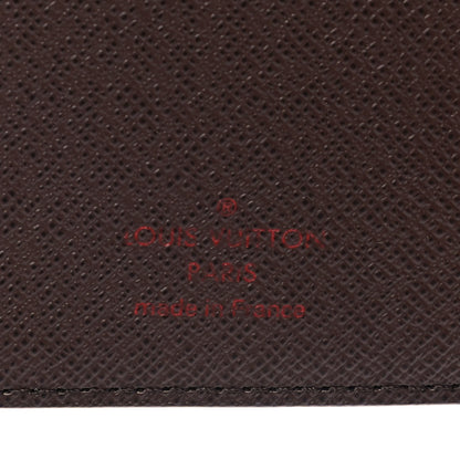 Louis Vuitton Damier Ebene Small Ring Agenda Cover 7 of 9