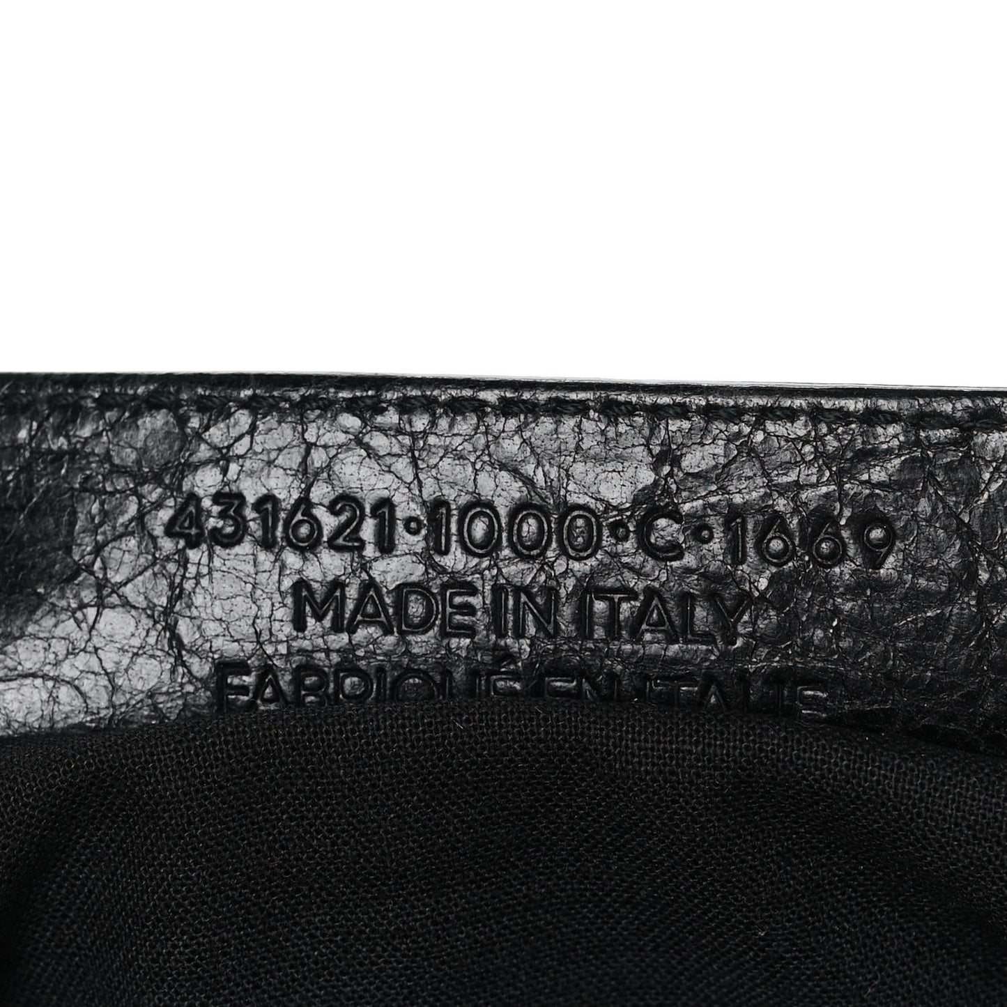 Agneau Classic Gold Hardware S City Black