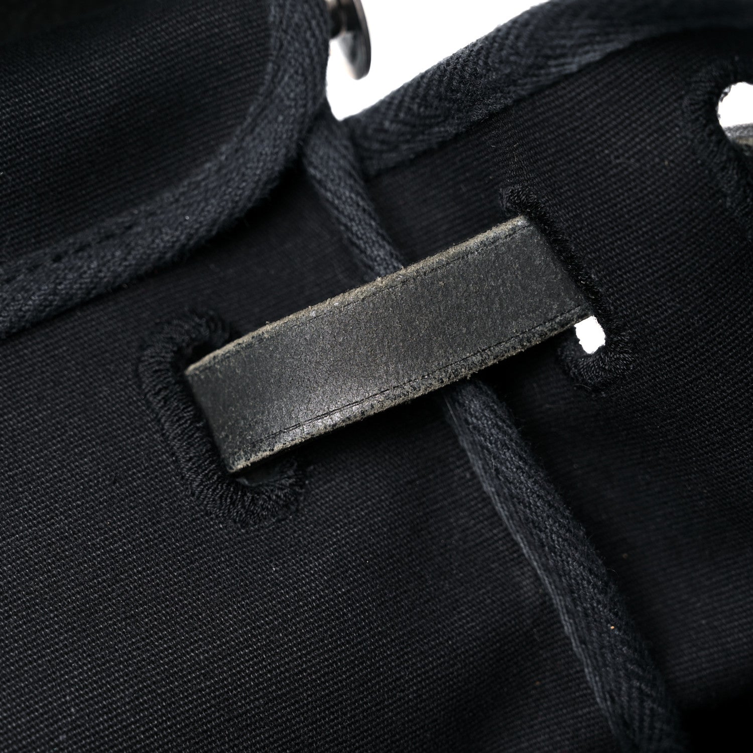 Hermes Toile Vache Calfskin Herbag 39 MM Black 21 of 28