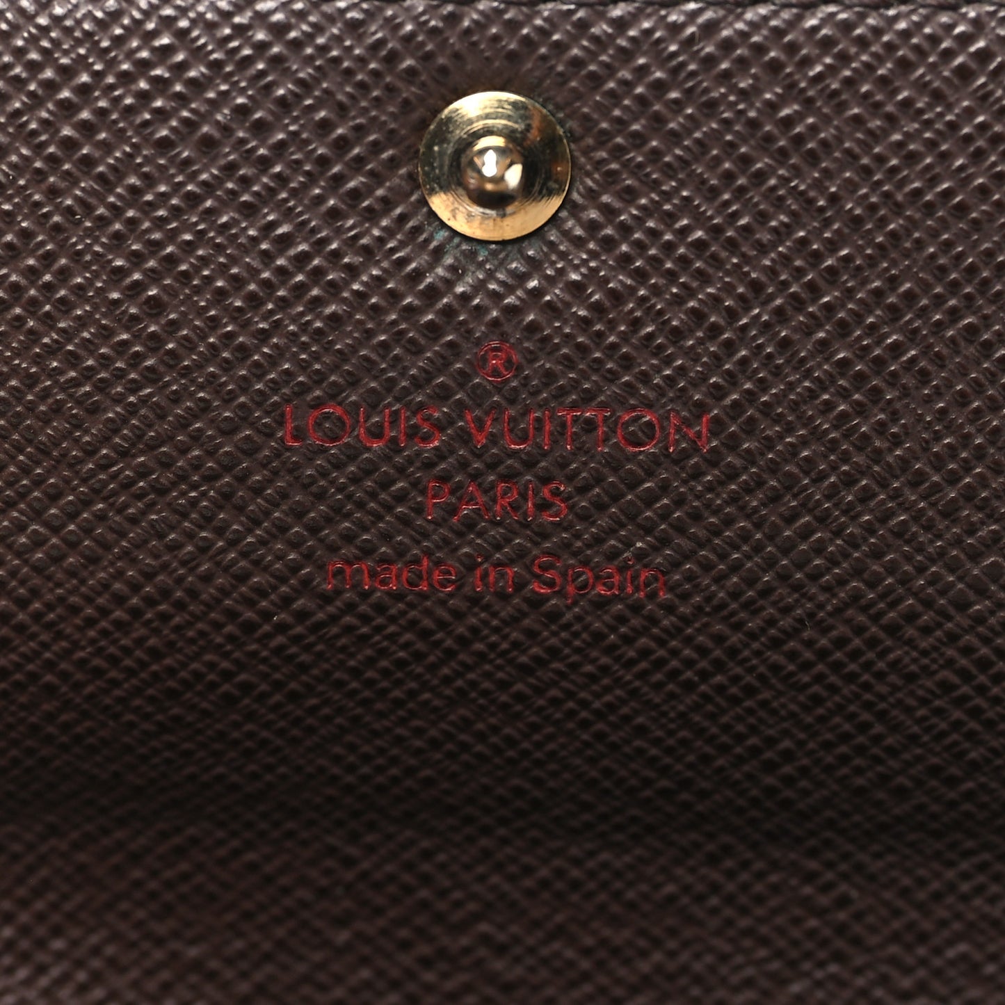 Damier Ebene Sarah Wallet