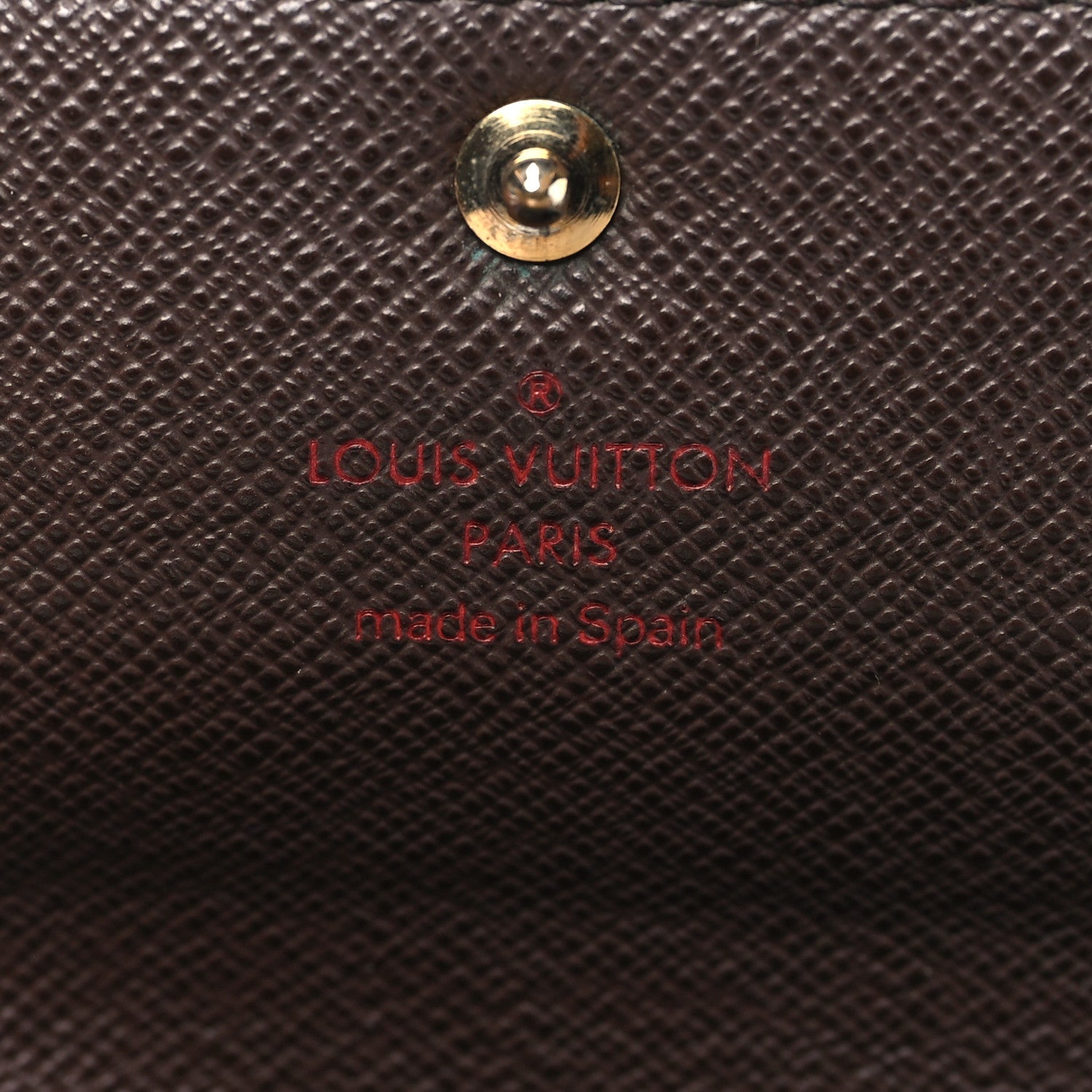 Louis Vuitton Damier Ebene Sarah Wallet 6 of 11