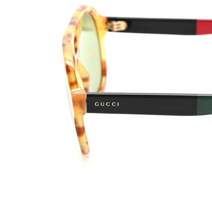 Gucci Acetate Aviator Urban Sunglasses GG0159S Light Tortoise 6 of 10
