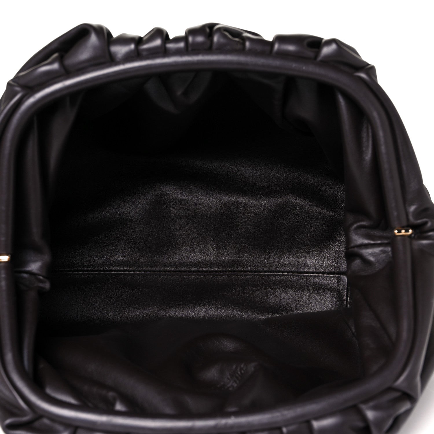 Bottega Veneta Smooth Butter Calf The Pouch Oversized Clutch Fondant 5 of 9