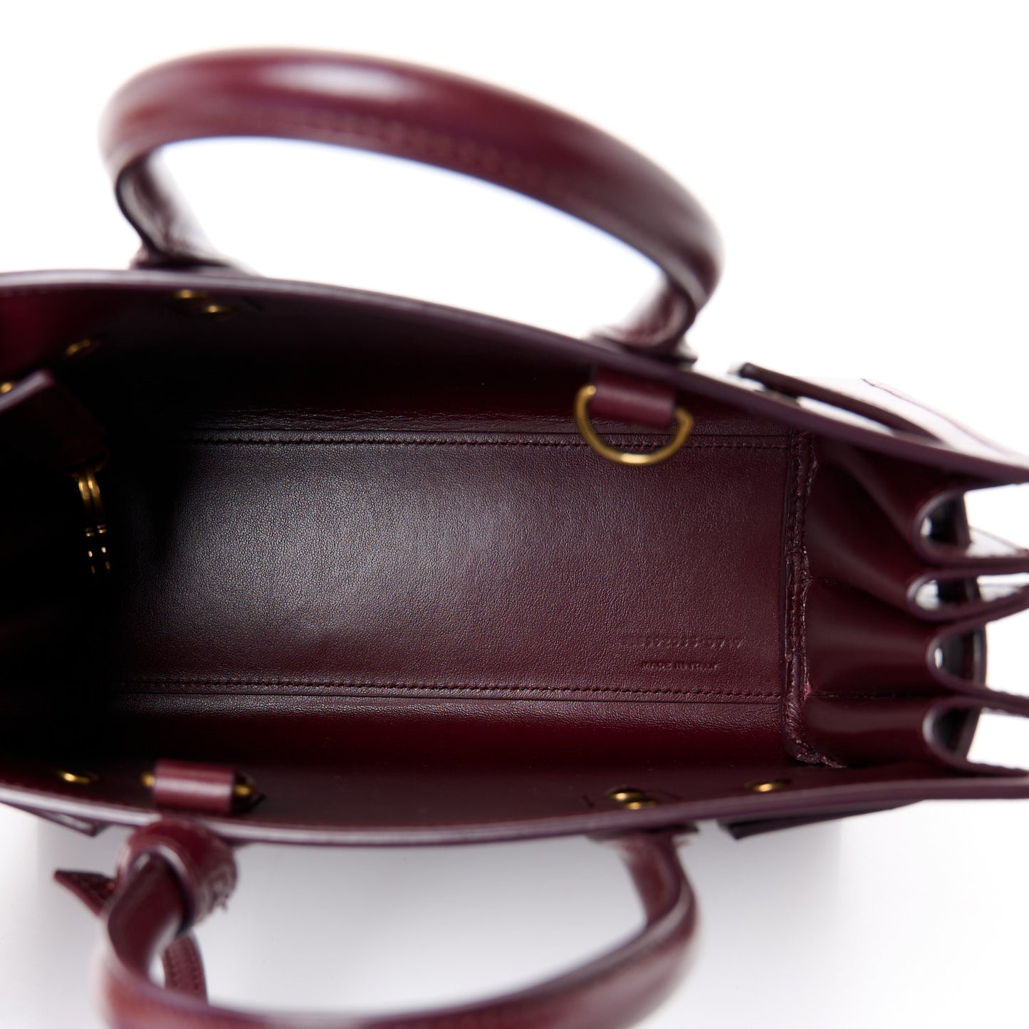 Calfskin Nano Supple Sac De Jour Red Velvet
