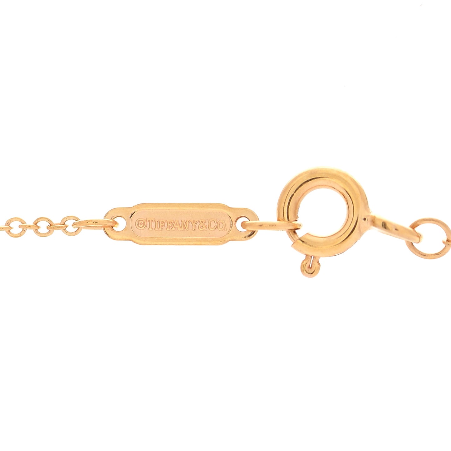 18K Rose Gold Diamond Atlas Key Pendant Necklace