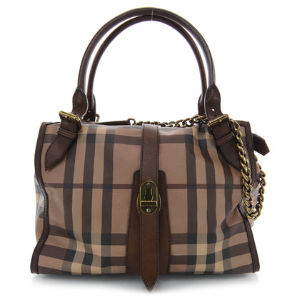 Burberry Smoked Check Chain Bag 1 of 8
