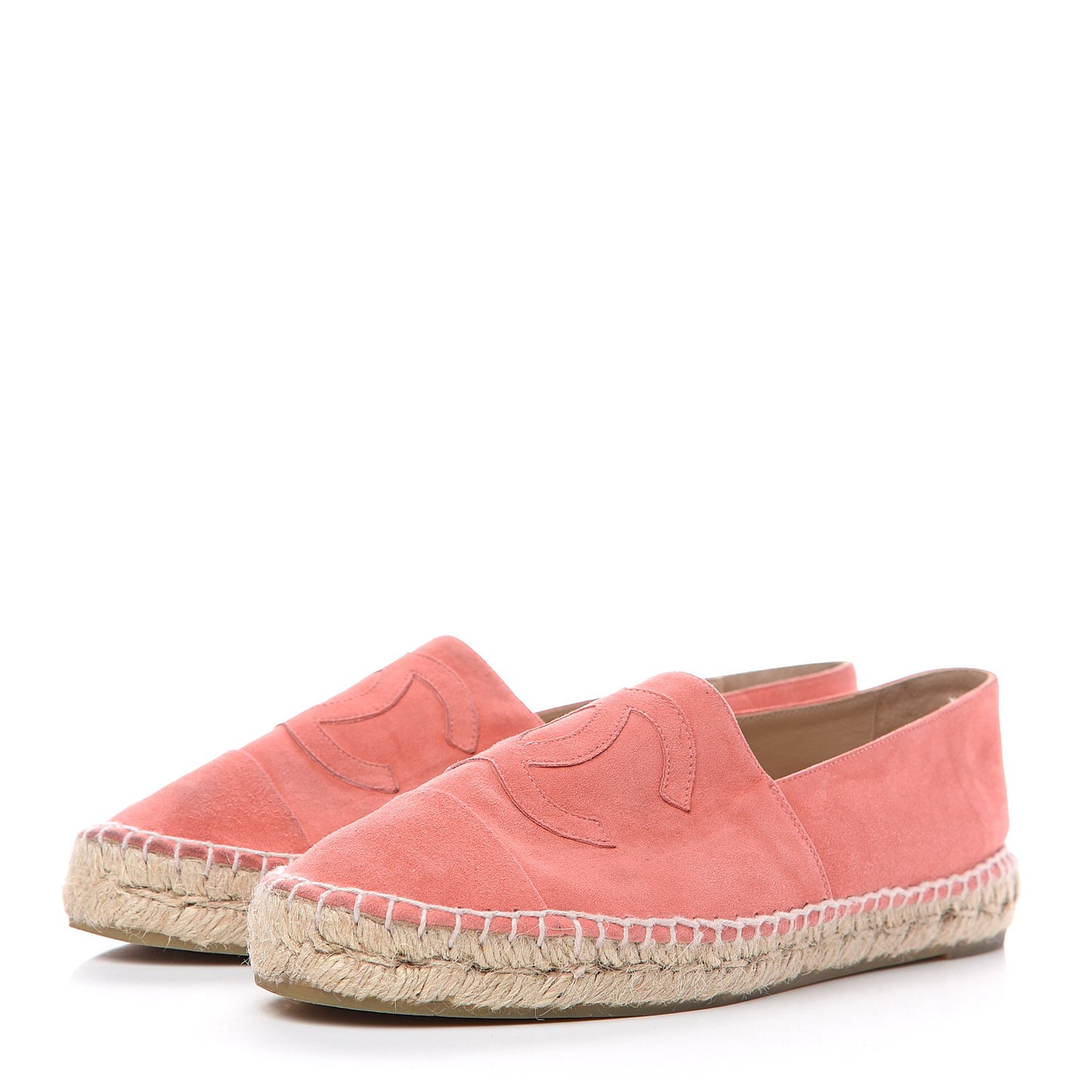 Suede CC Espadrilles 39 Pink