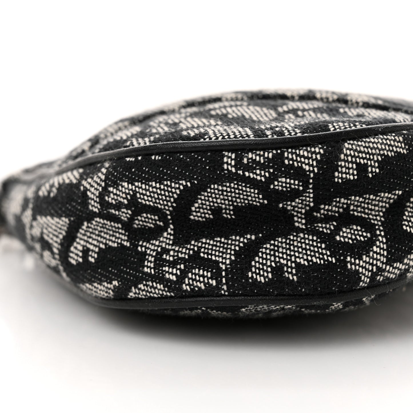 Monogram Mini Saddle Pochette Black
