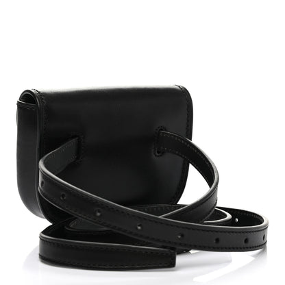 Saint Laurent Smooth Calfskin Mini Classic Monogram Kaia Belt Black 2 of 12