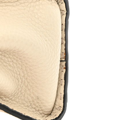 Fendi Cuoio Romano Selleria Mini Peekaboo Iconic Satchel Latte 18 of 18