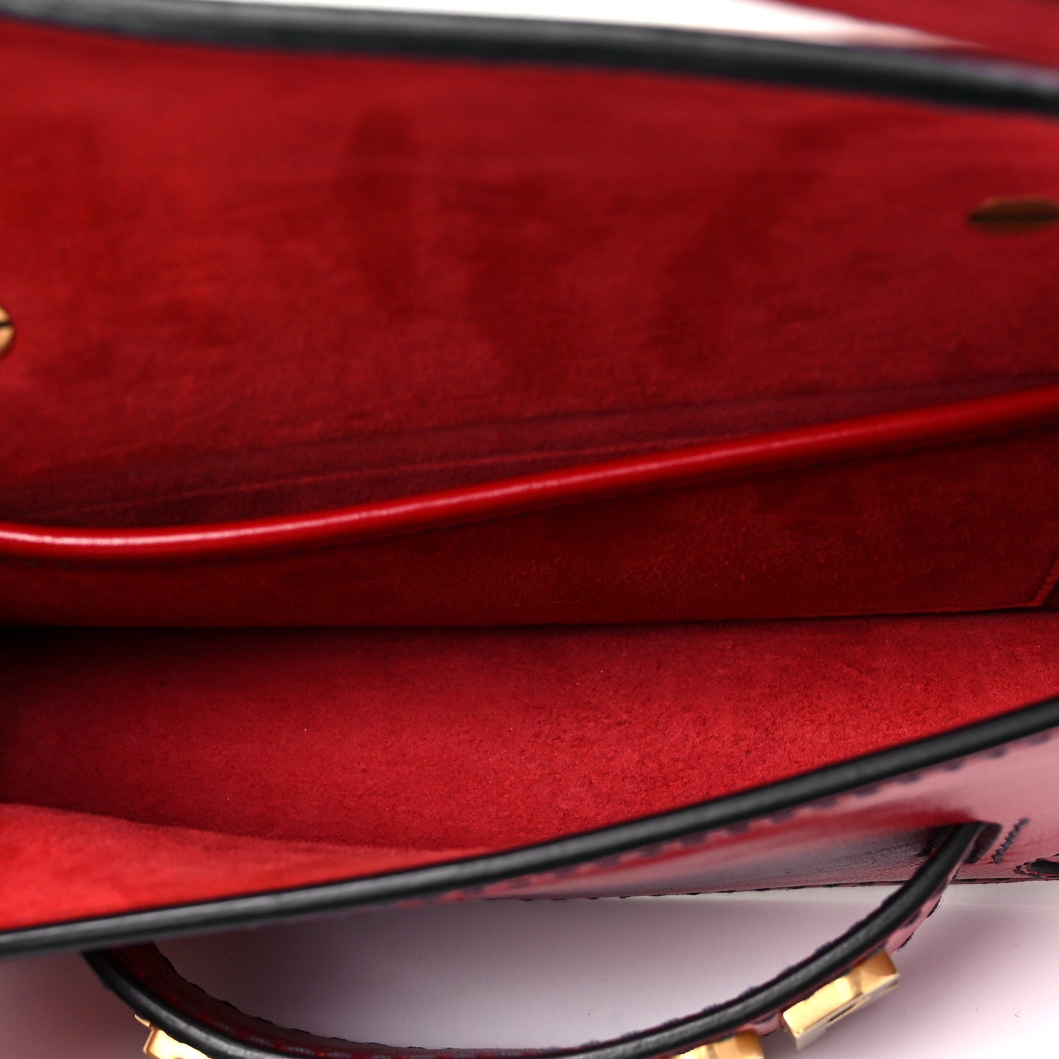 Christian Dior Calfskin Mini J'Adior Chain Flap Bag Spicy Red 5 of 8