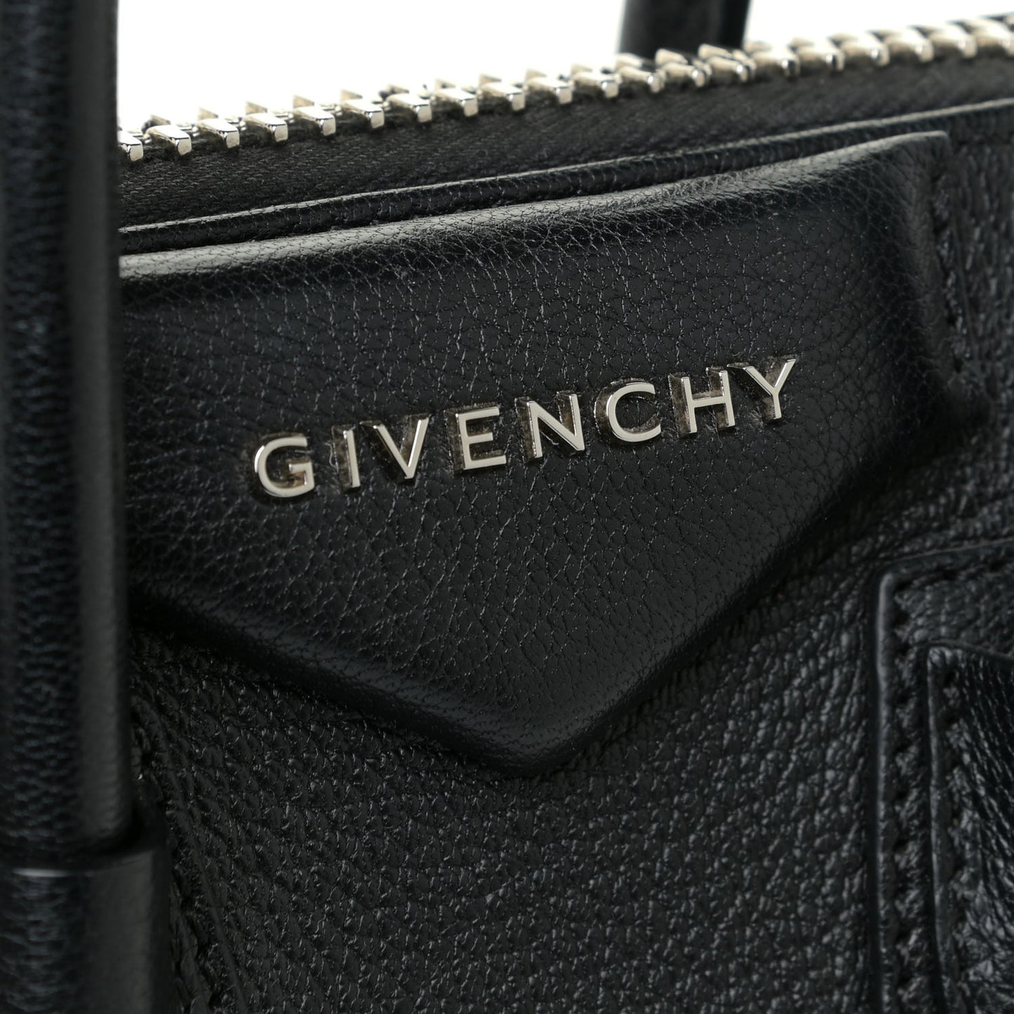 Sugar Goatskin Mini Antigona Black