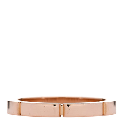 Cartier 18K Pink Gold Diamond Maillon Panthere Wedding Band Ring 51 5.75 3 of 4