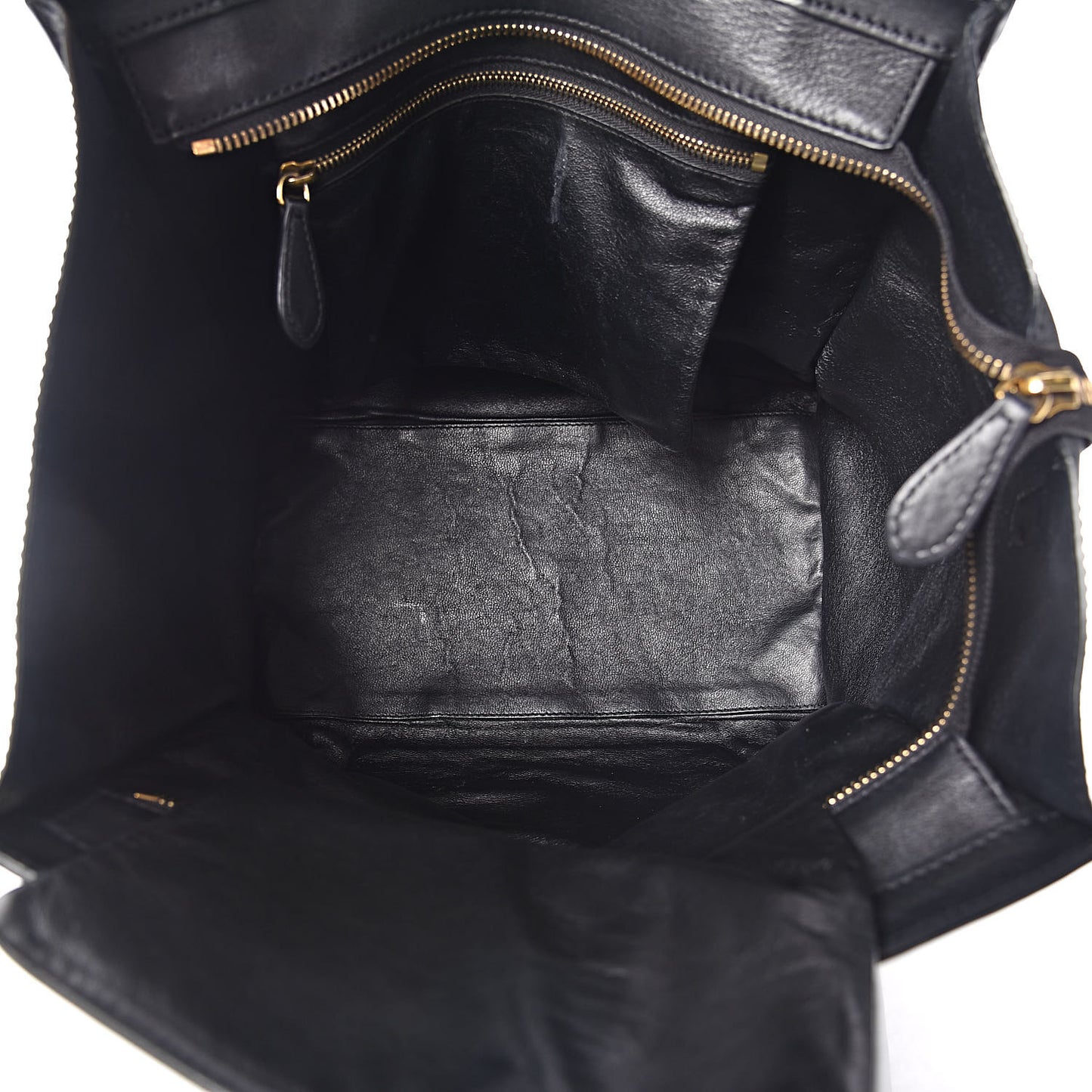 Smooth Calfskin Mini Luggage Black