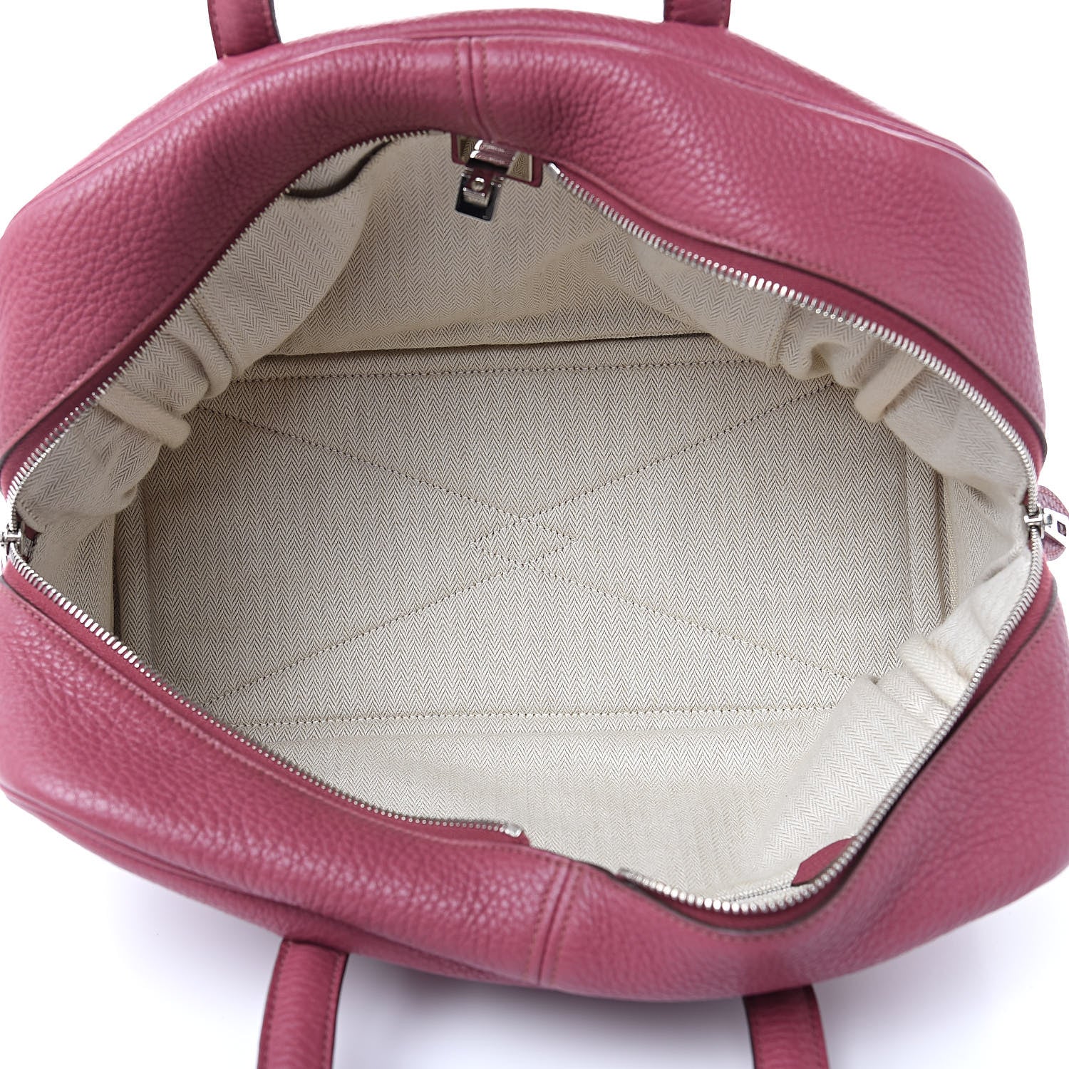 Hermes Taurillon Clemence Victoria II 35 Bois de Rose 5 of 11