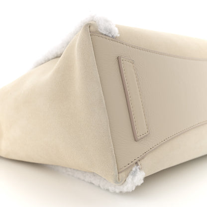Givenchy Suede Shearling Small Antigona Natural Beige 9 of 15