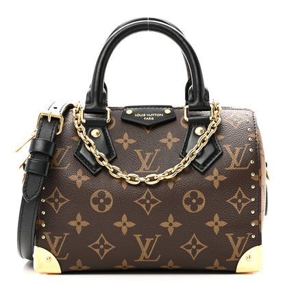 Louis Vuitton Reverse Monogram Speedy Trunk 20 7 of 10