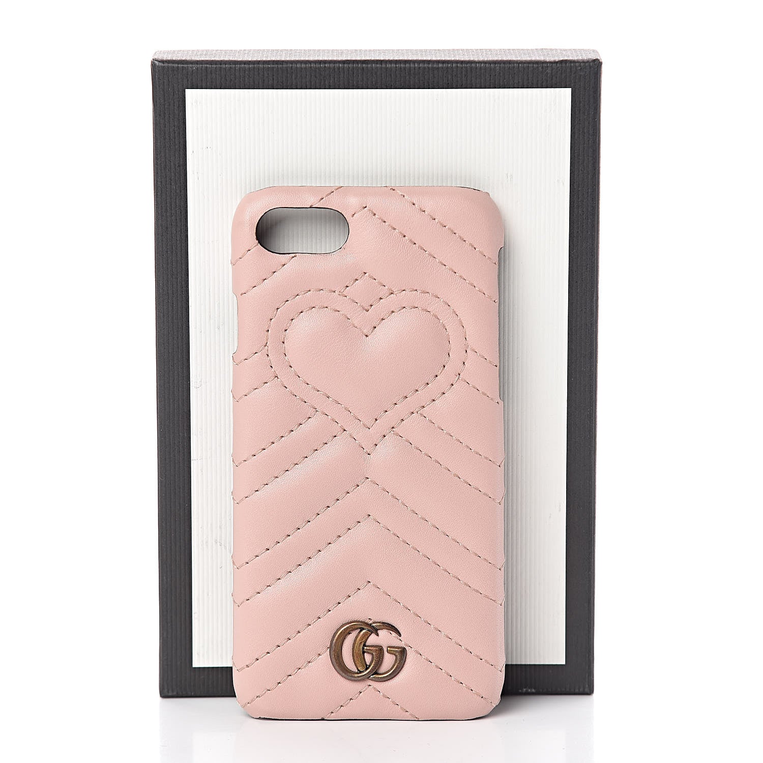 Gucci Calfskin Matelasse Marmont iPhone 7 Case Pink 7 of 7
