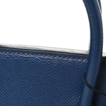 Hermes Epsom Birkin 25 Bleu De Malte 11 of 12