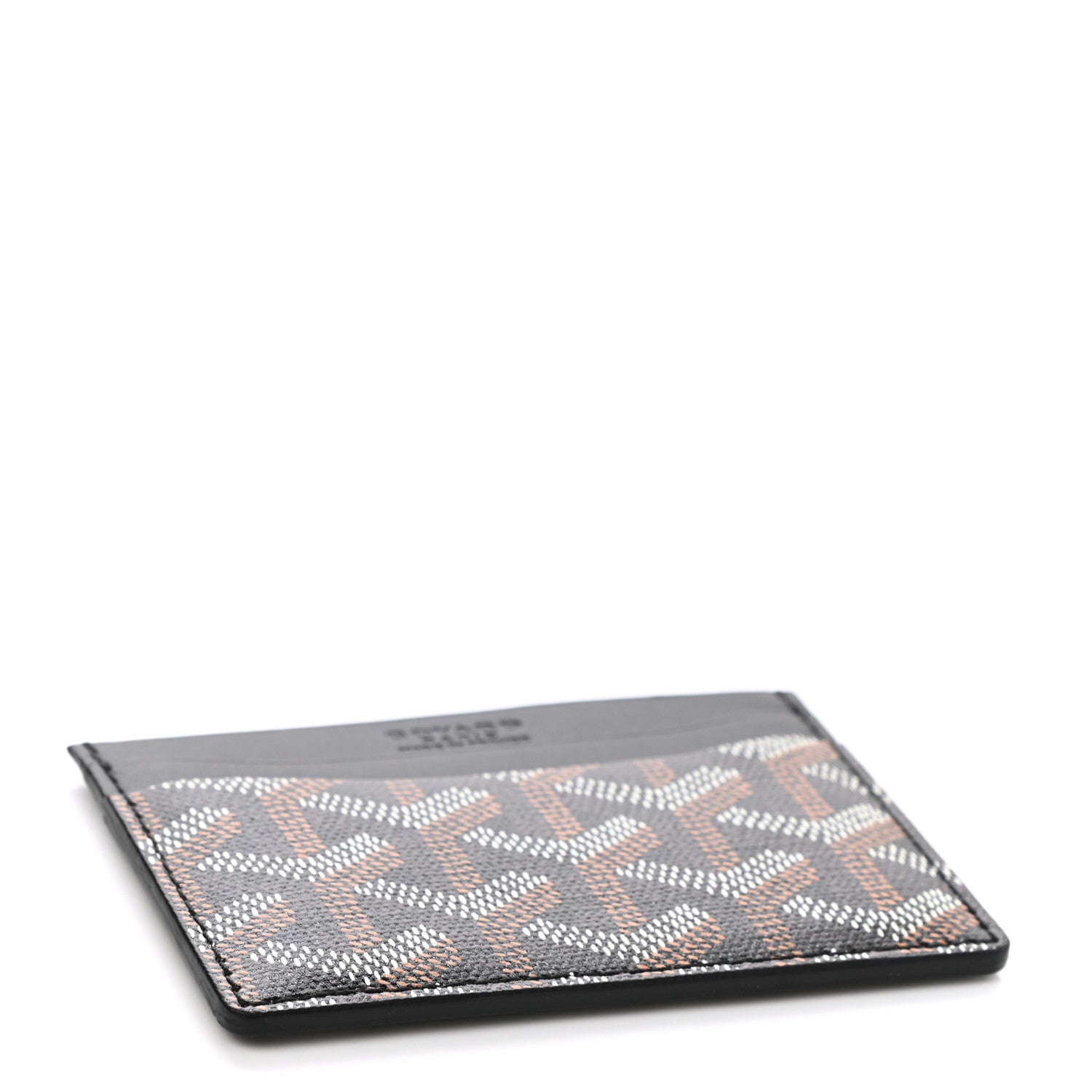 Goyard Goyardine Saint Sulpice Card Holder Black 4 of 6