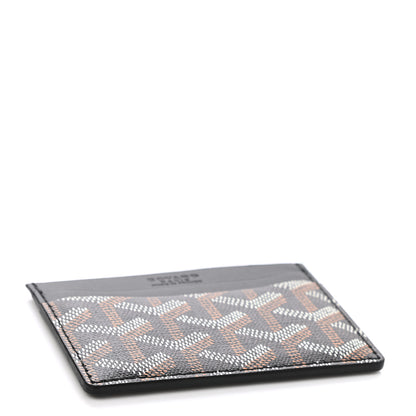 Goyard Goyardine Saint Sulpice Card Holder Black 4 of 6