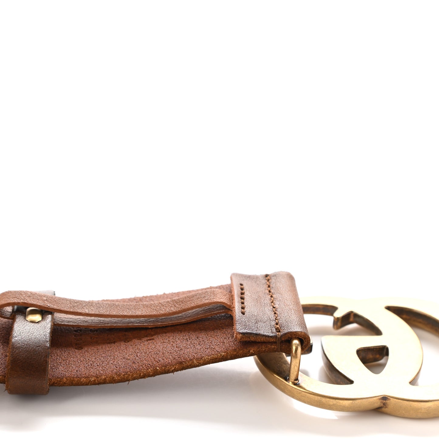 Faded Calfskin Double G 40mm Belt 95 38 Cuir