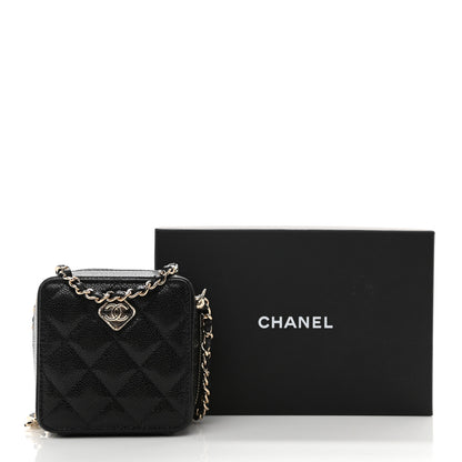 Chanel Caviar Quilted Clutch With Chain Black 9 of 9