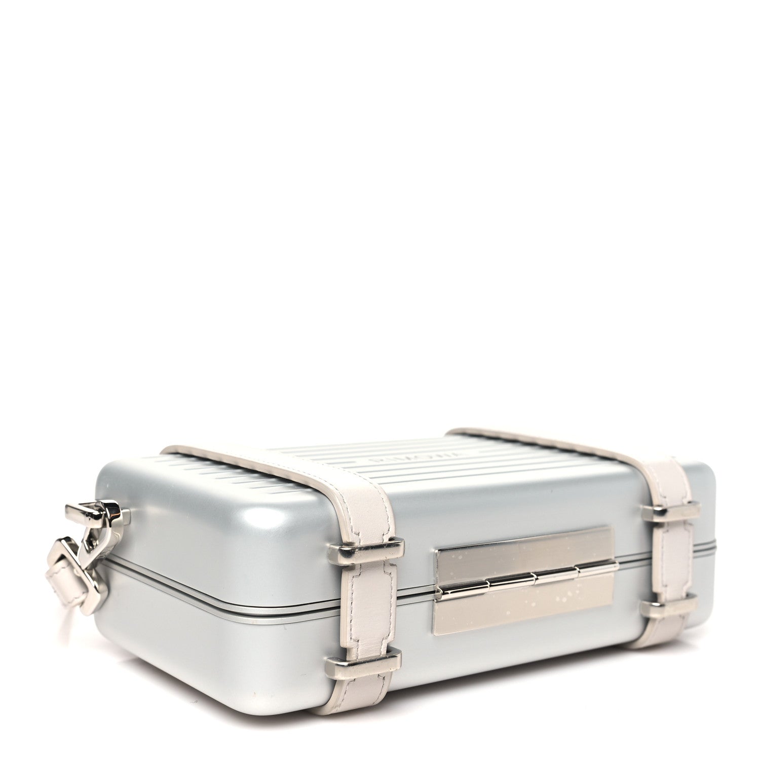 Christian Dior X RIMOWA Aluminum Personal Clutch On Strap Silver 4 of 10