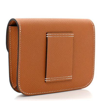 Hermes Epsom Constance Slim Wallet Gold 4 of 11