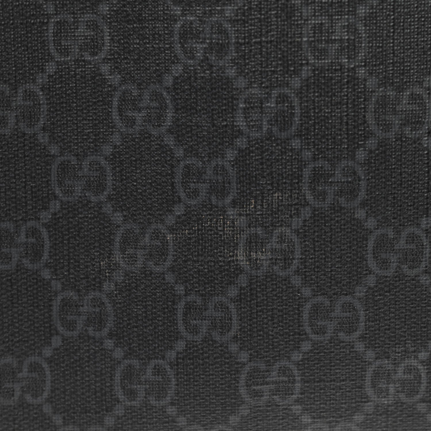 Gucci GG Supreme Monogram Web Small Flat Messenger Bag Black Grey 12 of 12